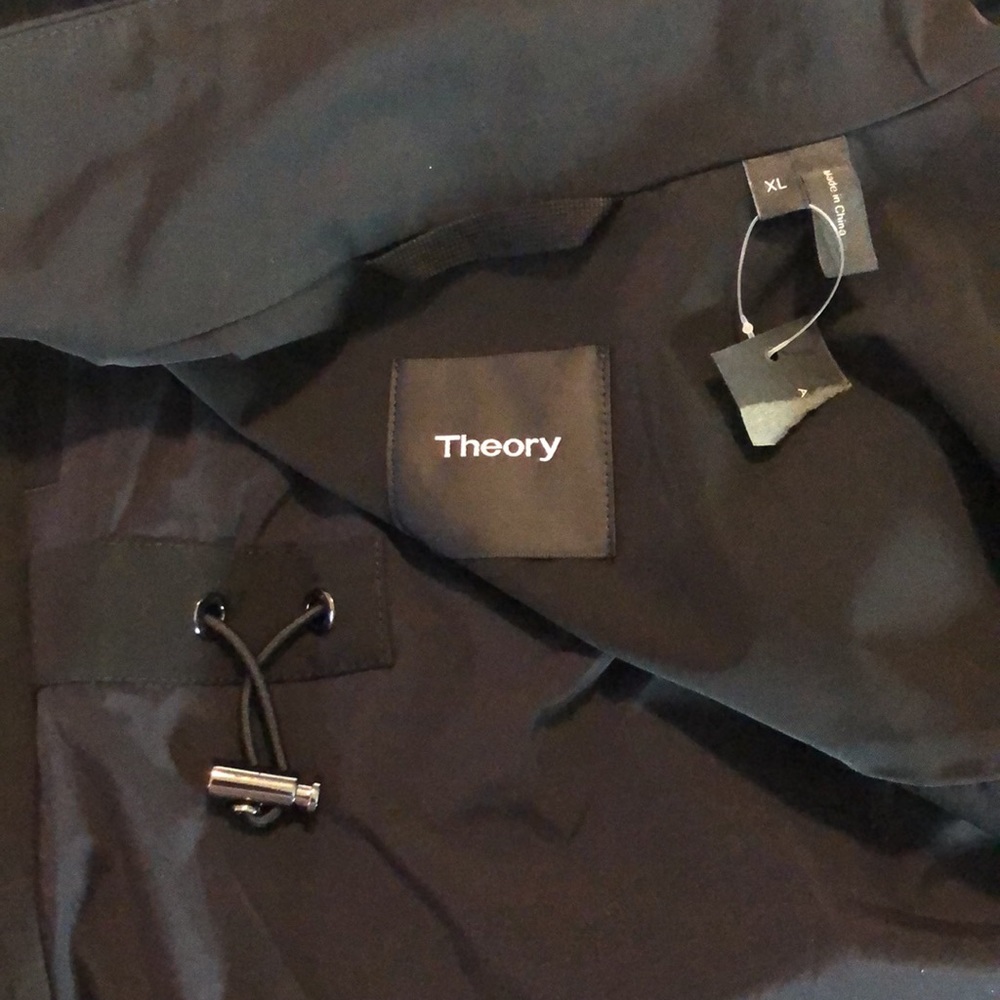 THEORY Size XL Yost N’ Fuel Zip & SnapFront Jacket Classic contemporary … - Picture 16 of 16